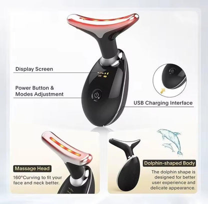 7-in-1 LED Neck & Face Lifting Device
