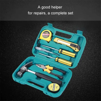 9-in-1 Home Repair Tool Kit with Carry Case