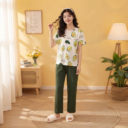 Avvacado Printed PJ Set