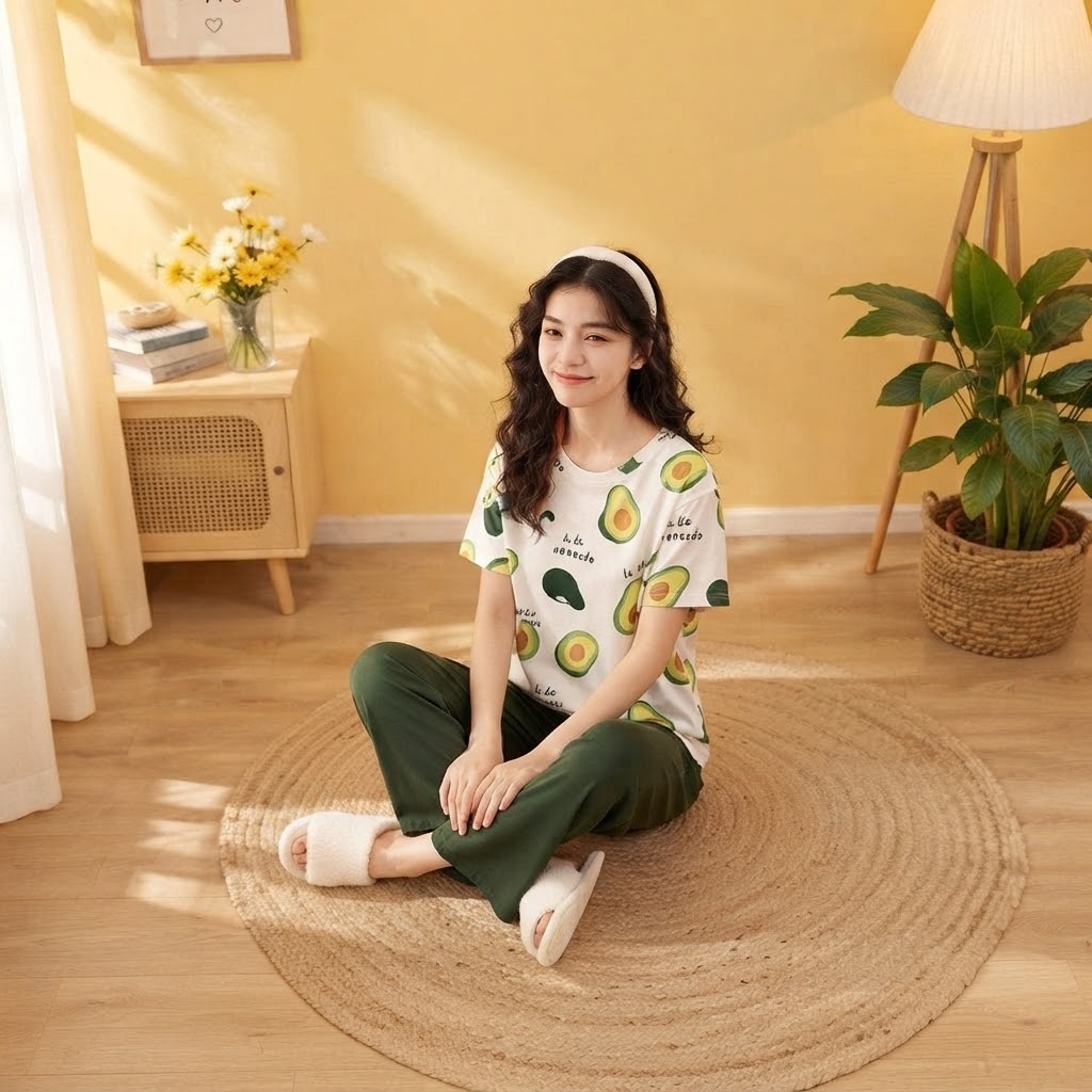 Avvacado Printed PJ Set