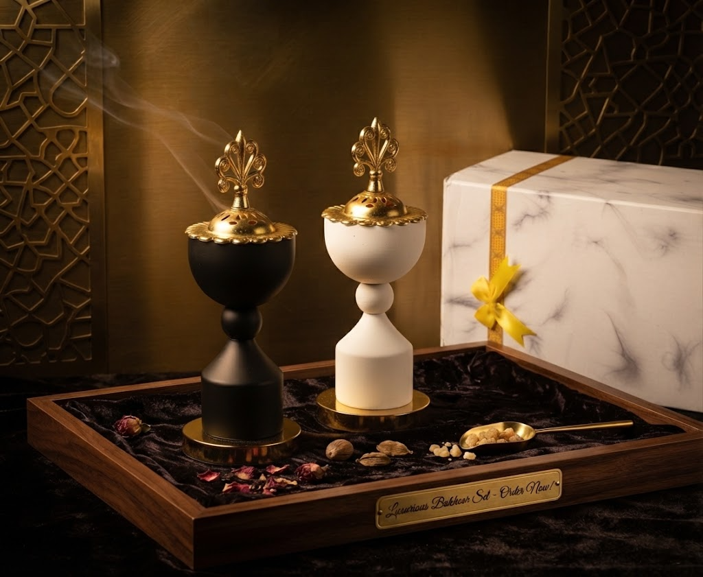Premium Bakhoor Burner – Electric Arabic Incense Burner for Home & Office