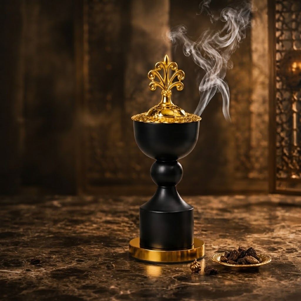 Premium Bakhoor Burner – Electric Arabic Incense Burner for Home & Office