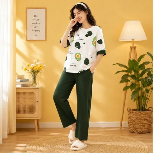 Avvacado Printed PJ Set