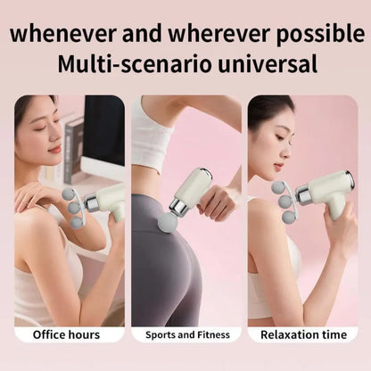 Fascia Gun – 9-in-1 Deep Tissue Muscle Massager