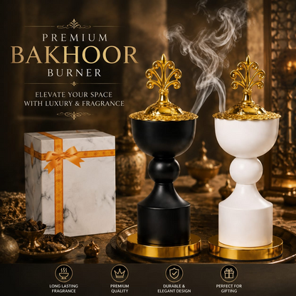 Premium Bakhoor Burner – Electric Arabic Incense Burner for Home & Office